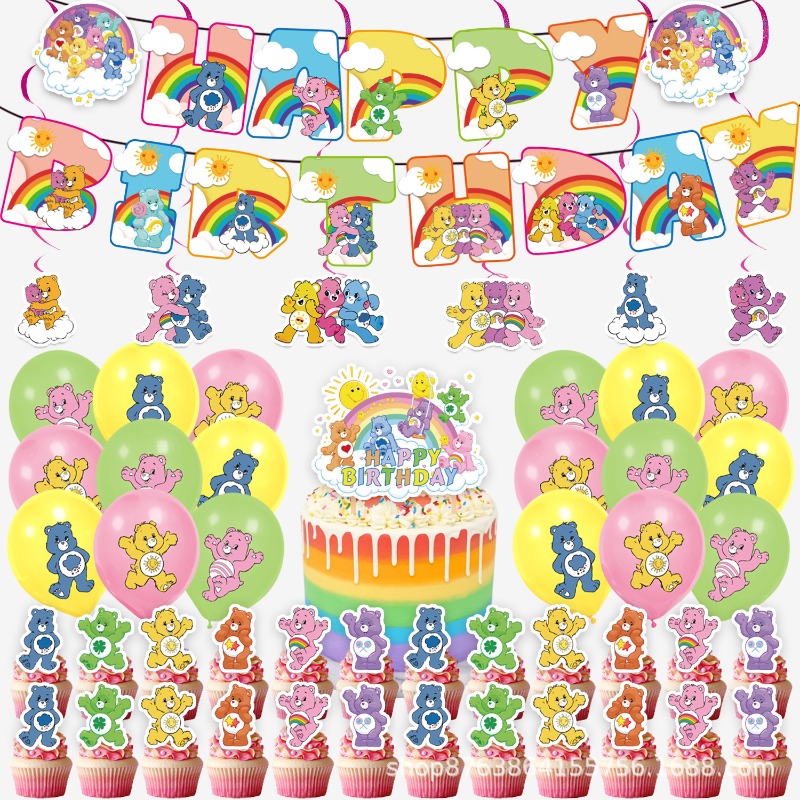 Supply Event - Nieuwe schattige Cartoon Care Bears thema