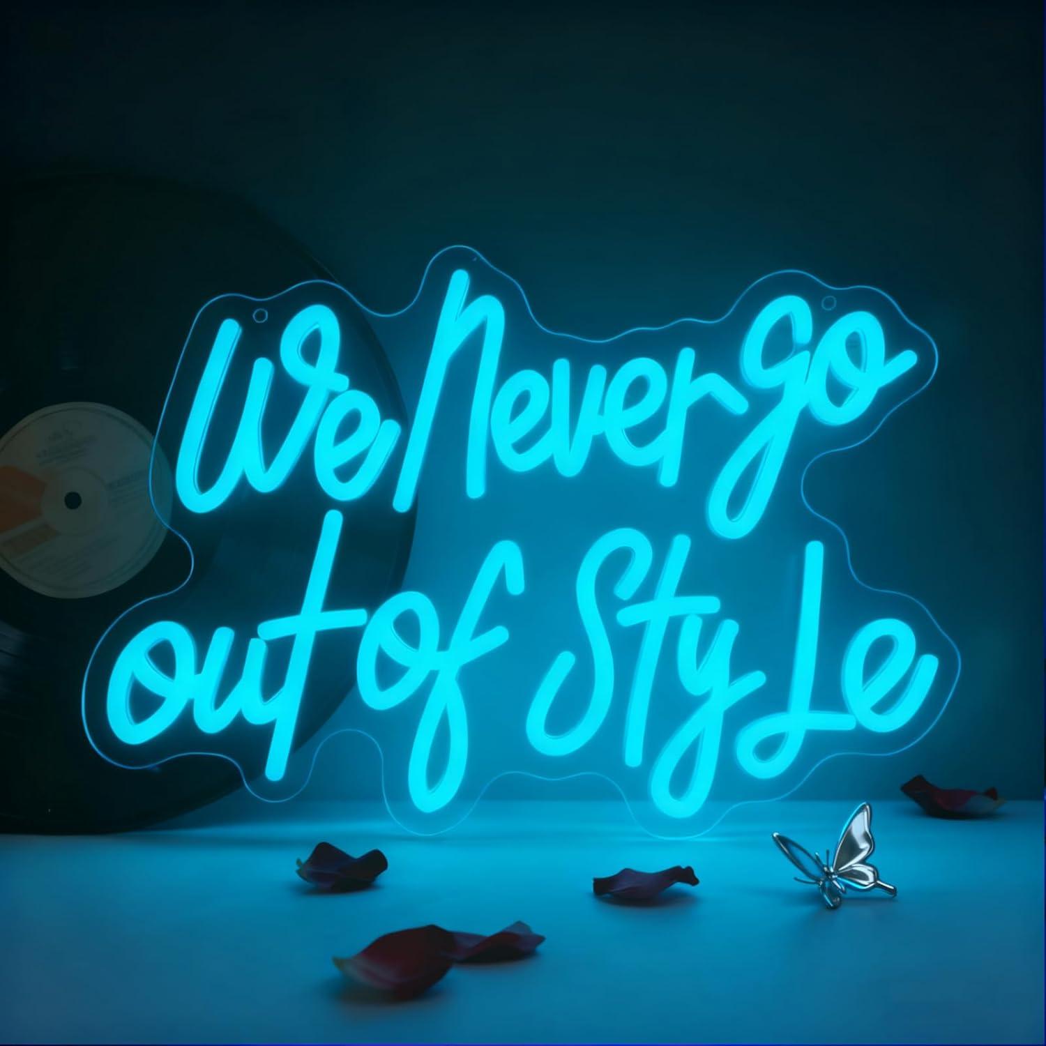 Neon Sign Party - We gaan nooit uit de mode: