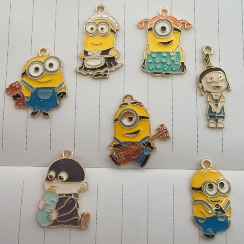 Event Party - 10 stuks legering cartoon hanger met