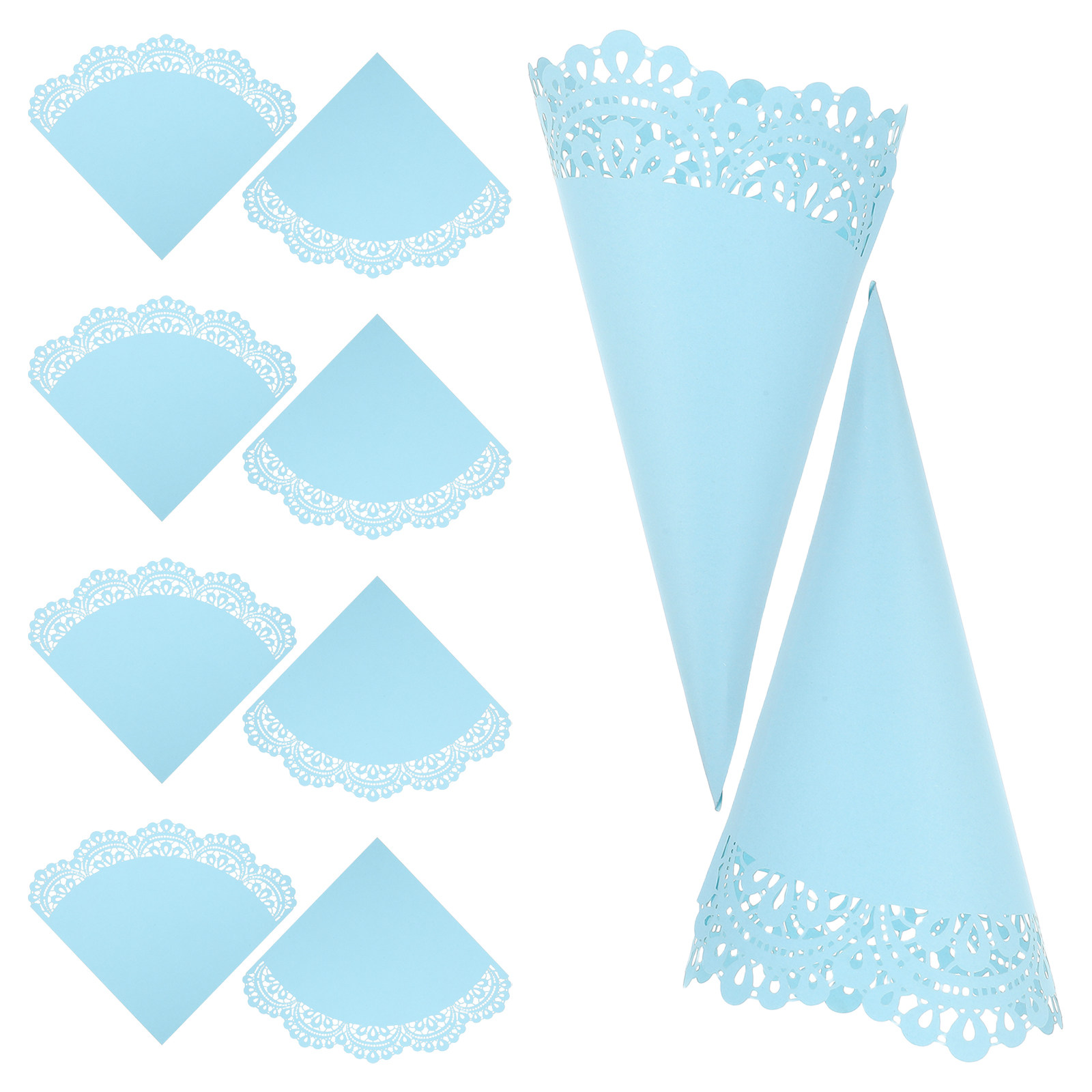 Papercraft Supply Confetti - 50 stuks bruiloft confetti kegels houder