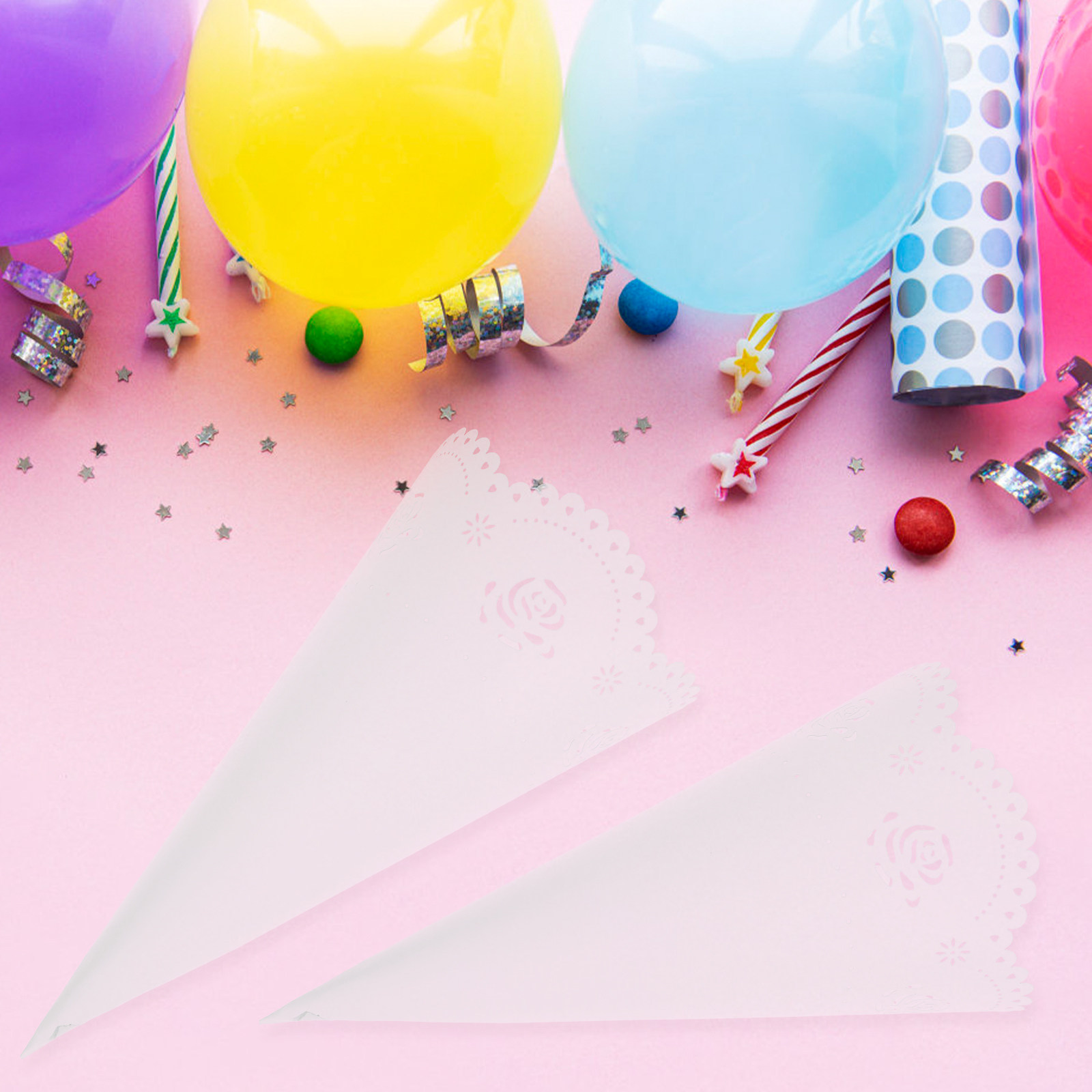 Papercraft Supply Confetti - 20 stuks holle confettihouders van premium