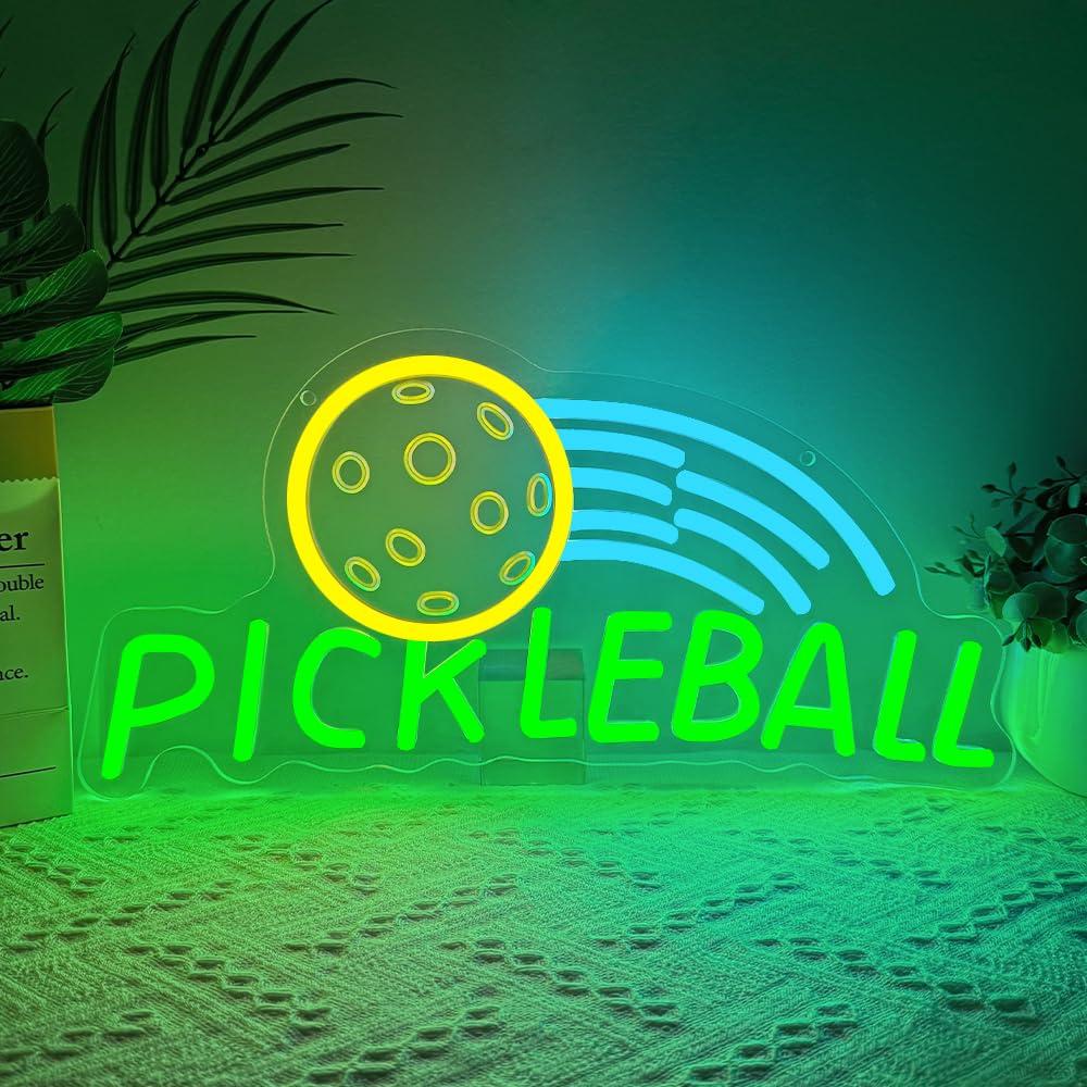 Neon Sign Party - Pickleball Neonbord USB Dimbare LED Neonverlichting