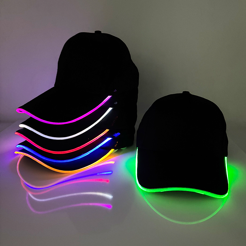 Event Party Dj - Trendy Light Up Gloeiende Baseball Hoed