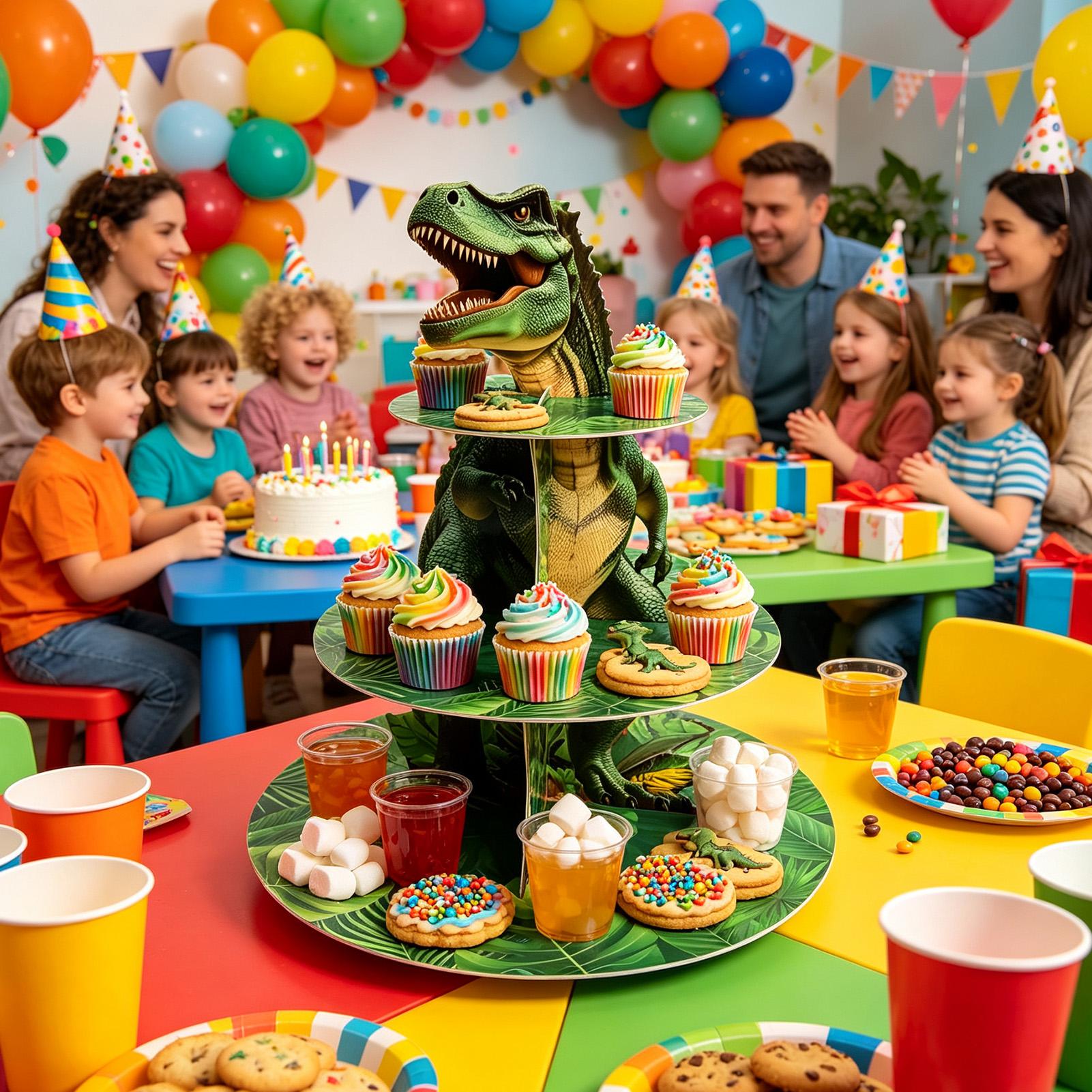 Cupcake Stand 3 Laags Dinosaur - Cupcake Stand Tier recensie en prijs