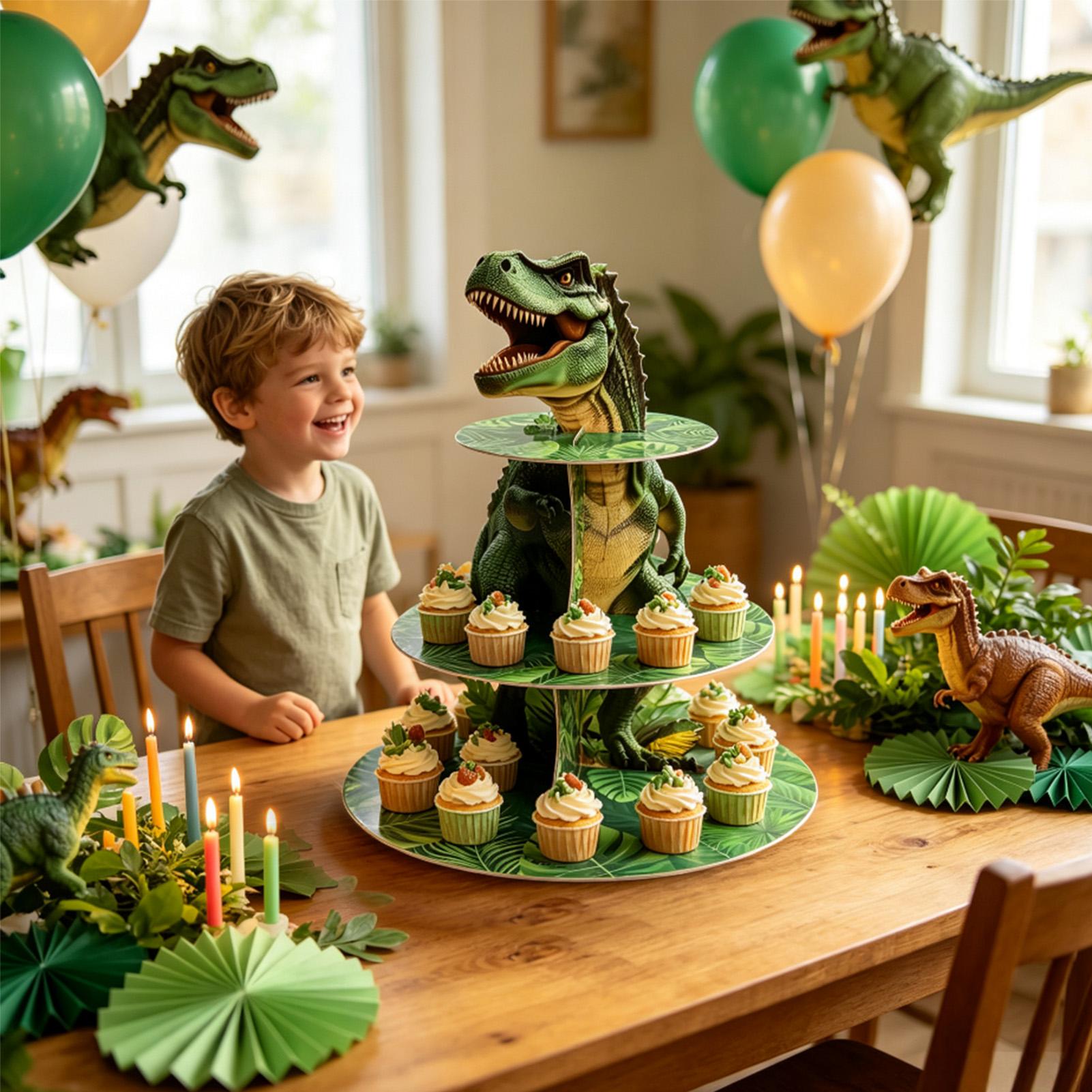 Cupcake Stand 3 Laags Dinosaur - Cupcake Stand Tier recensie en prijs