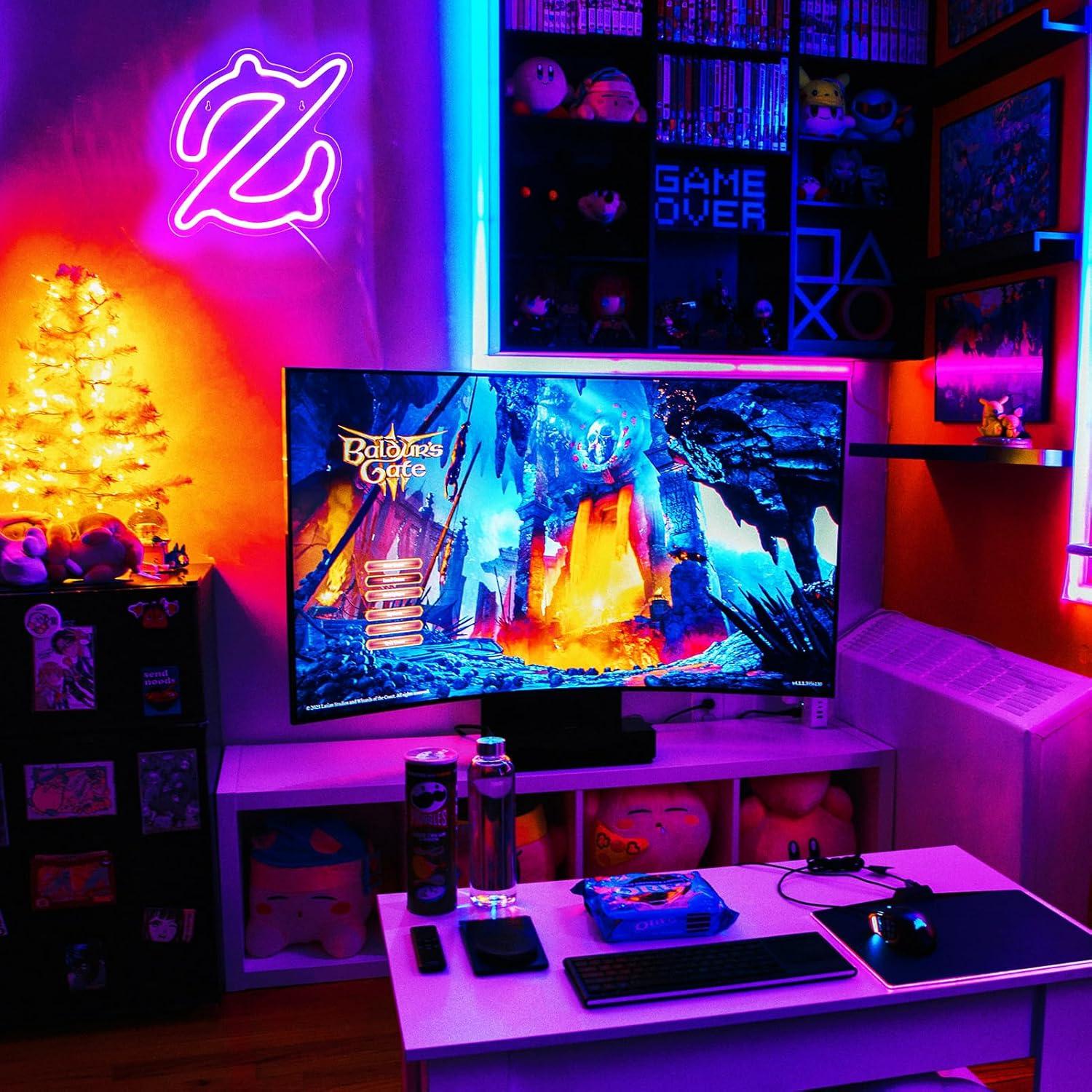 Gaming Scholar Neon Sign USB-a - Neon Sign Party recensie en prijs