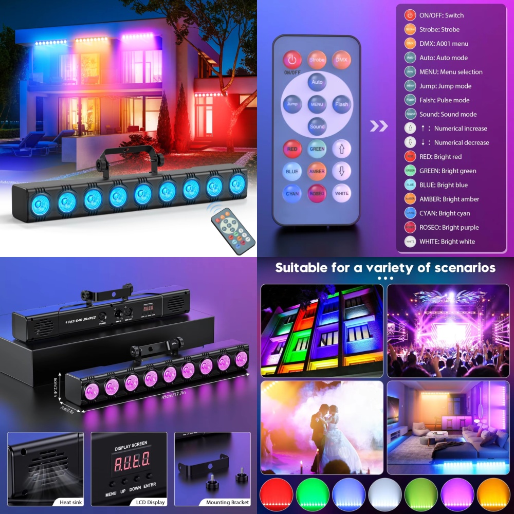 36W RGB Wandwasser Floodlight  - Event Party Dj recensie en prijs