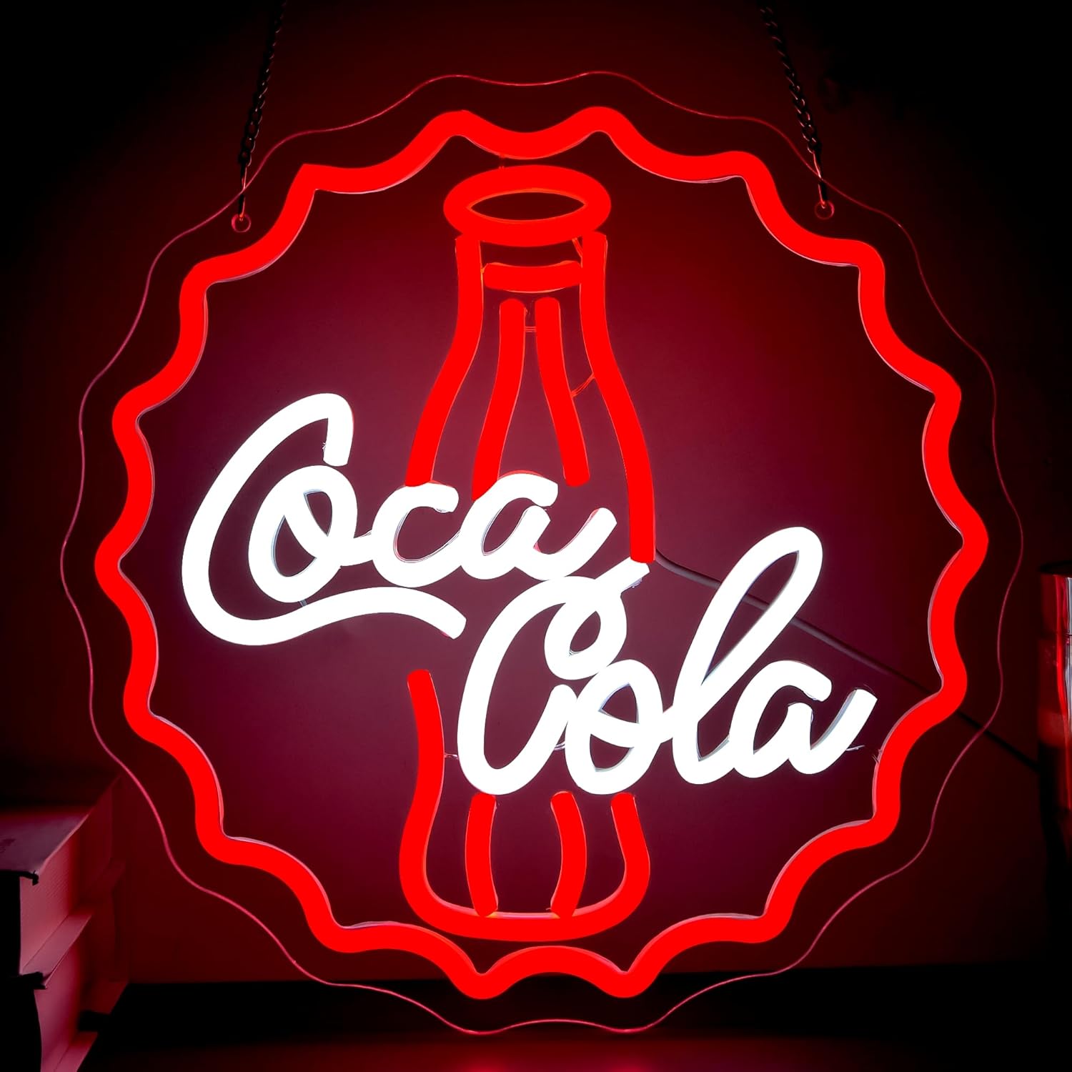 Cola Neon Sign Art Wandlamp US - Neon Sign Party recensie en prijs