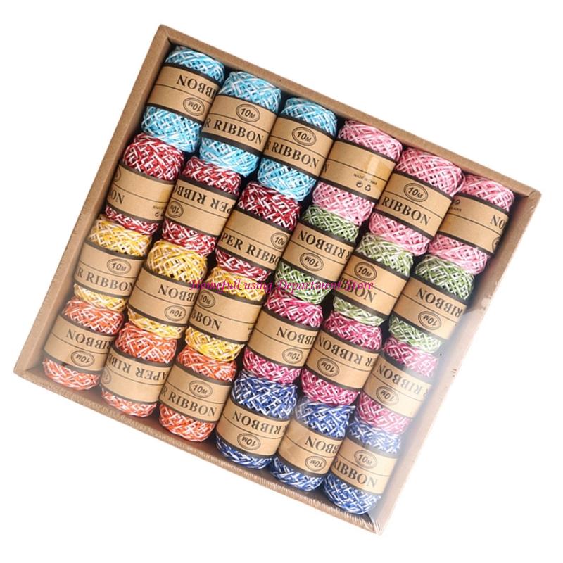 Assortiment kleurpapier, knuts - Papercraft Supply Ribbon recensie en prijs
