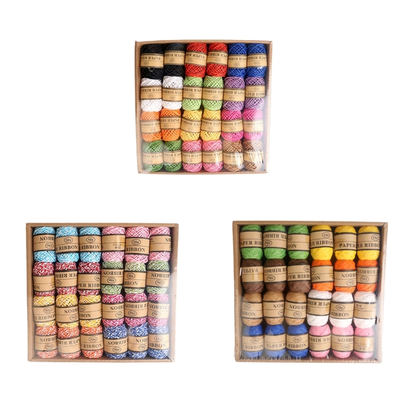 Assortiment kleurpapier, knuts - Papercraft Supply Ribbon recensie en prijs