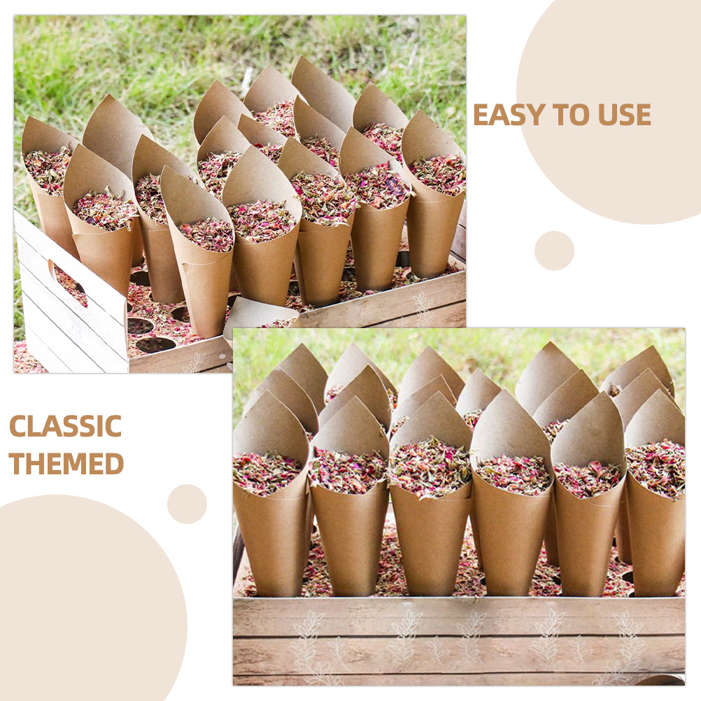 90 stuks papieren confetticone - Papercraft Supply Confetti recensie en prijs