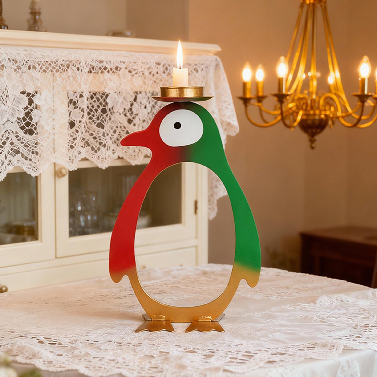 Theelichtkaarshouder Pinguïn D - Centerpiece Stick recensie en prijs