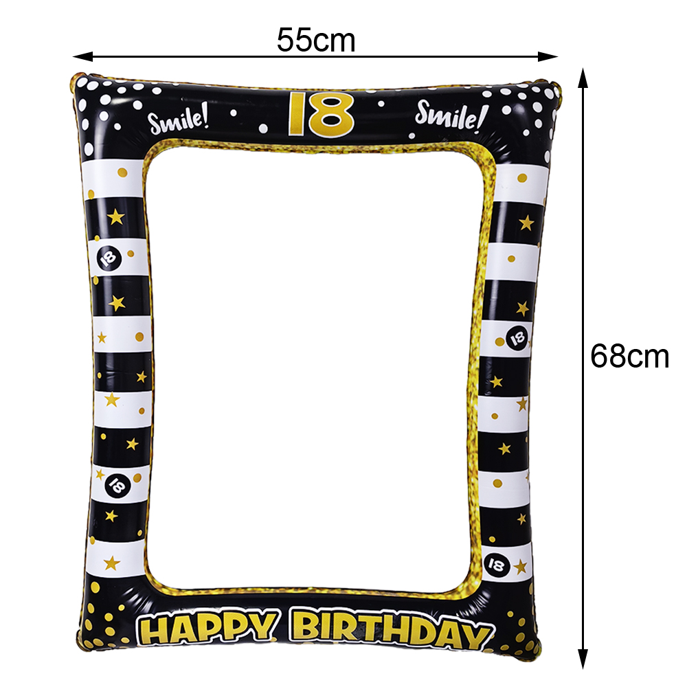 18e 30e 40e 50e 60e Verjaardag - Photo Booth Frame recensie en prijs