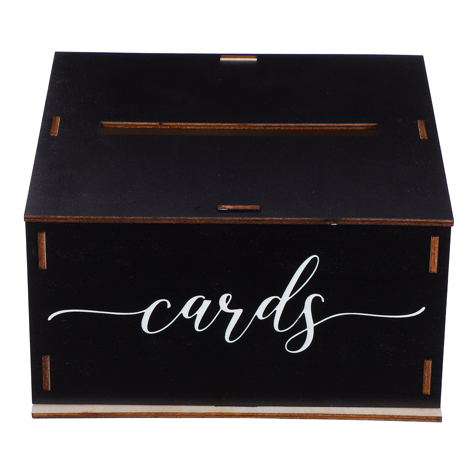 Houten bruiloftkaartenbox, rus - Event Party Box recensie en prijs