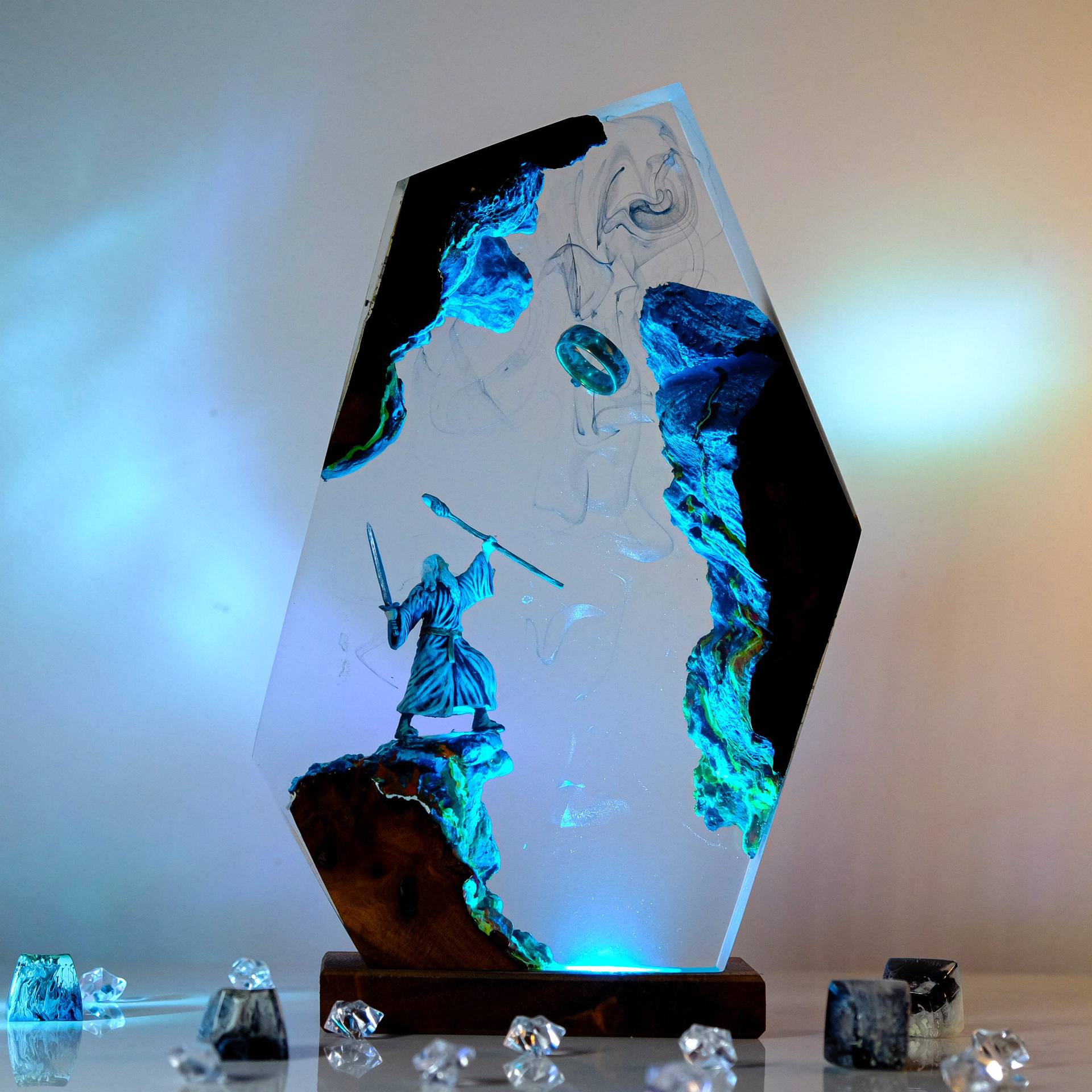 Filmscène Figuur Tafel Resin L - Neon Sign Party recensie en prijs