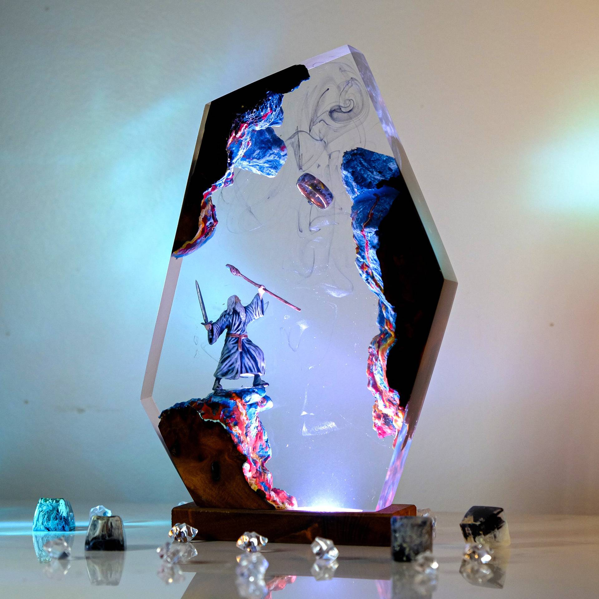 Filmscène Figuur Tafel Resin L - Neon Sign Party recensie en prijs