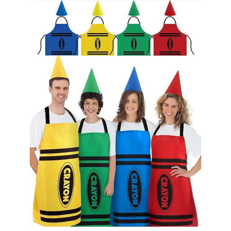 Kleurrijke krijt-thema kaboute - Party Hat Cone recensie en prijs