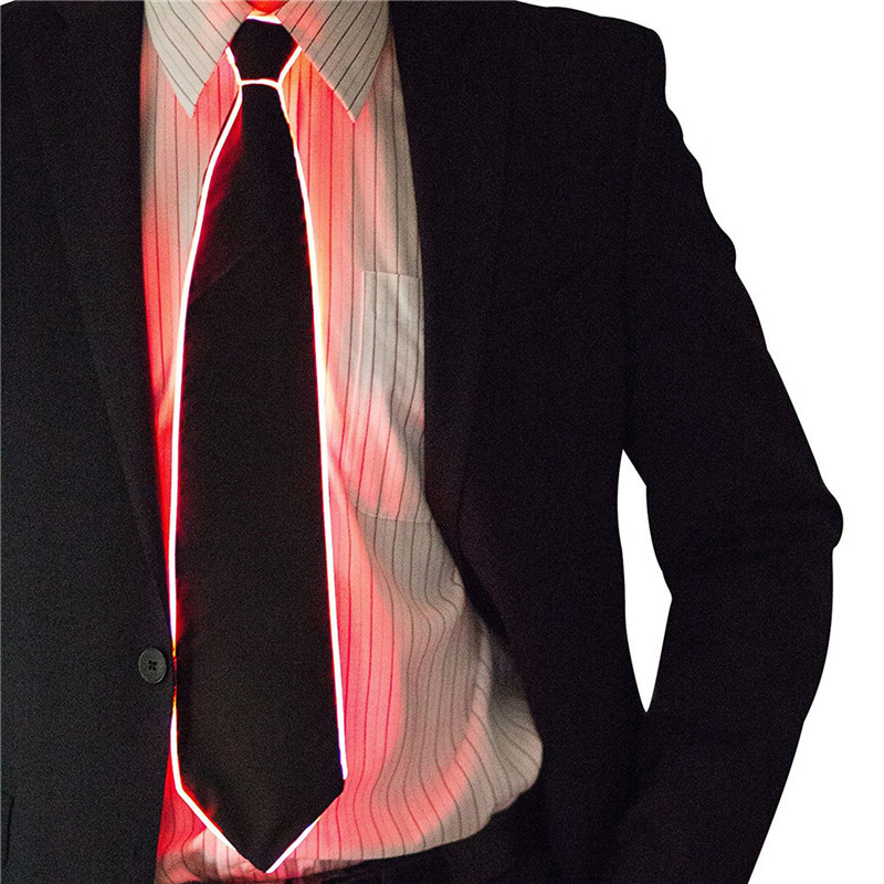 Mannen Gloeiende Stropdas EL D - Event Party Dj recensie en prijs
