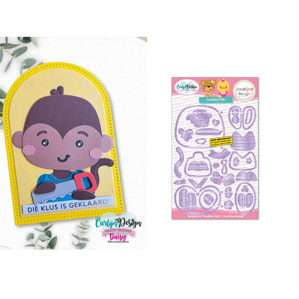 Confetti Pals Metalen Stansmes - Papercraft Supply Confetti recensie en prijs