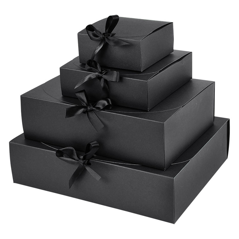 Kraftpapier geschenkdoos met d - Papercraft Supply Ribbon recensie en prijs