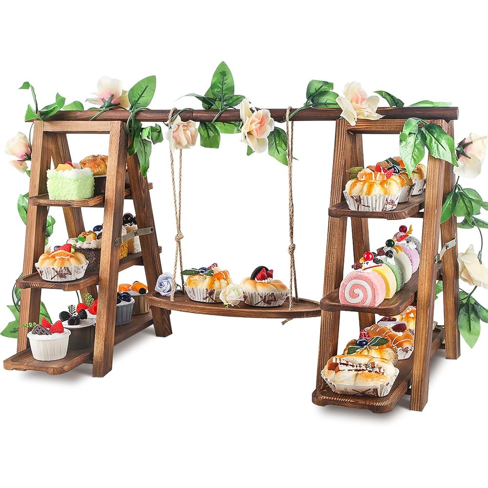 3-laags cupcake-standaard met  - Cupcake Stand Tier recensie en prijs