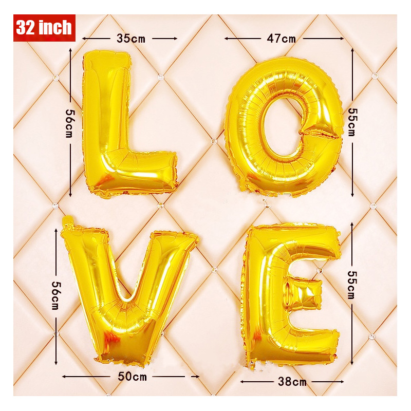 16 32 40 Inch Folie Letter Bal - Event Z recensie en prijs