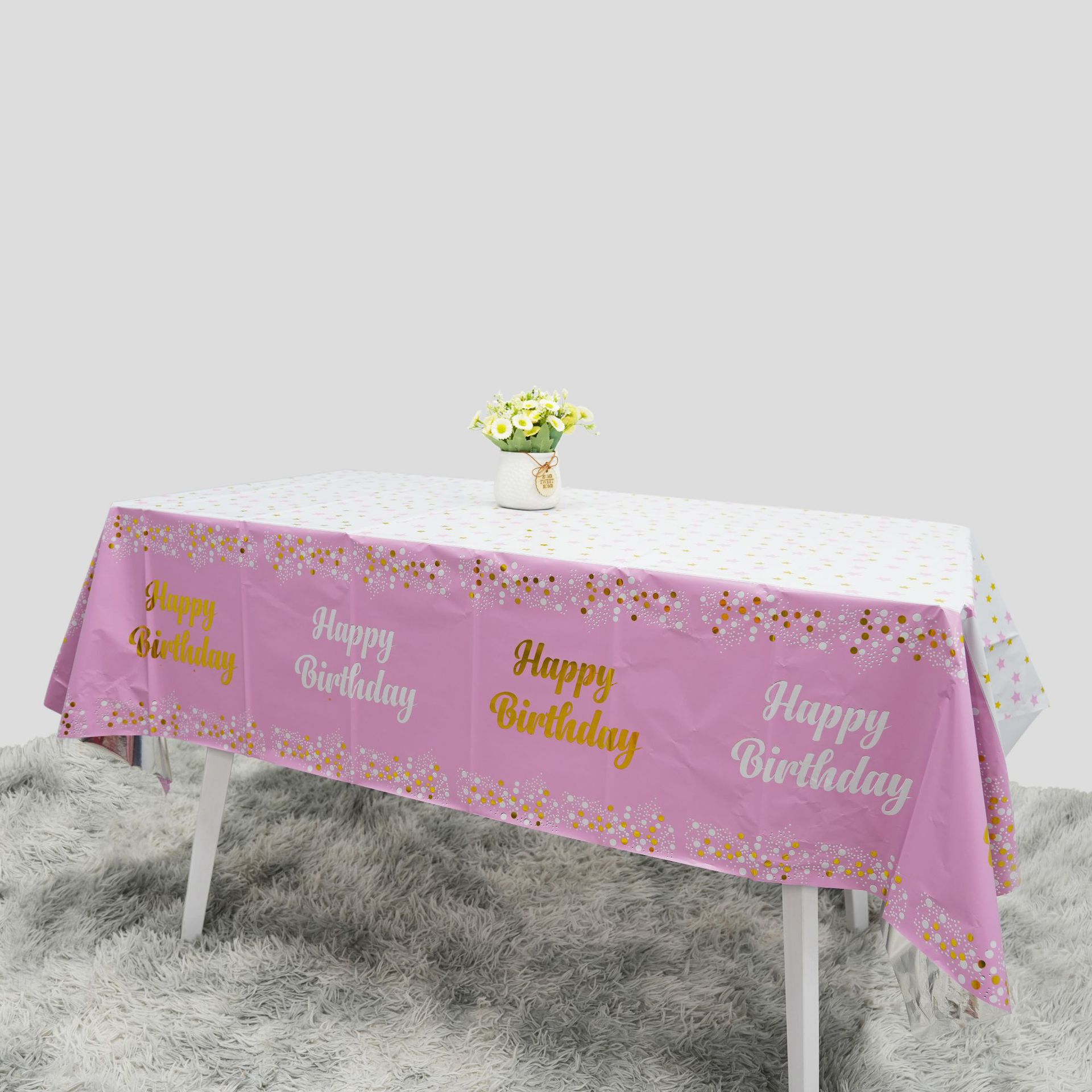 Gelukkige Verjaardag Wegwerp T - Table Cloth Disposable recensie en prijs