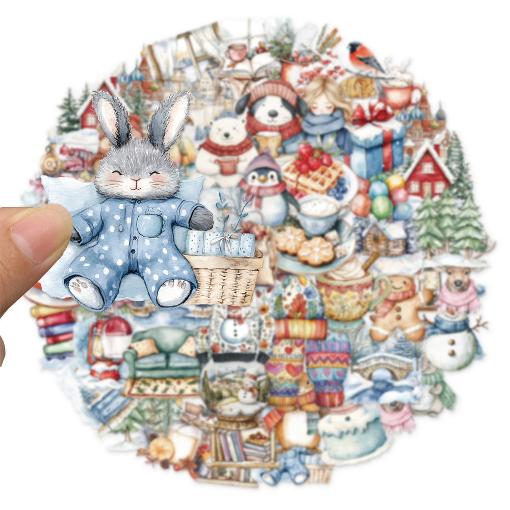 50 STKS Winter Sneeuw PET Plas - Plastic Cup 50Pcs recensie en prijs