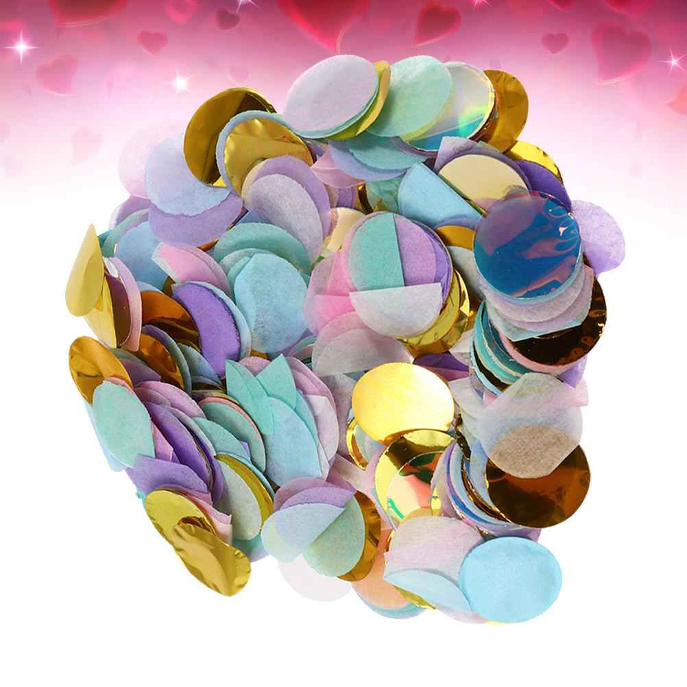 1 pak 50G elegante ronde papie - Papercraft Supply Confetti recensie en prijs