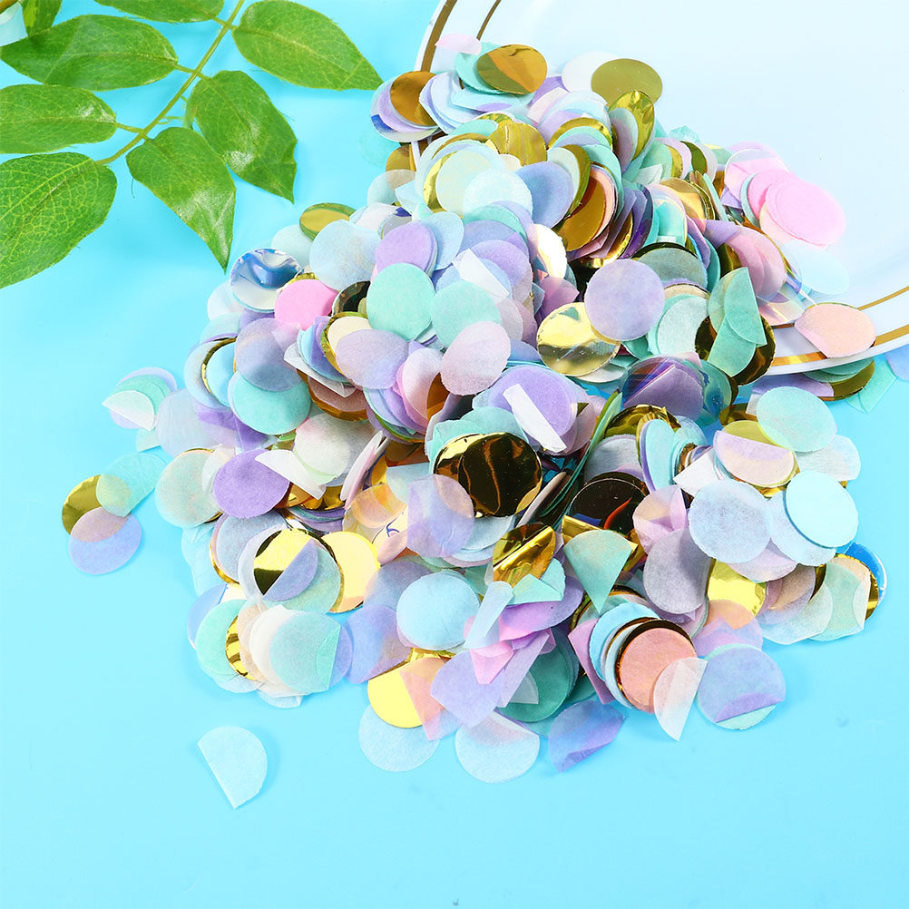 1 pak 50G elegante ronde papie - Papercraft Supply Confetti recensie en prijs