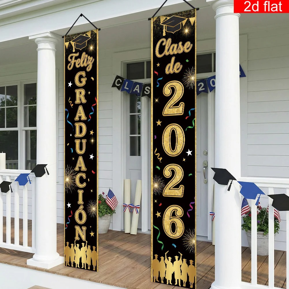 Feliz Graduacion Klasse van 20 - Party Banner Gold recensie en prijs