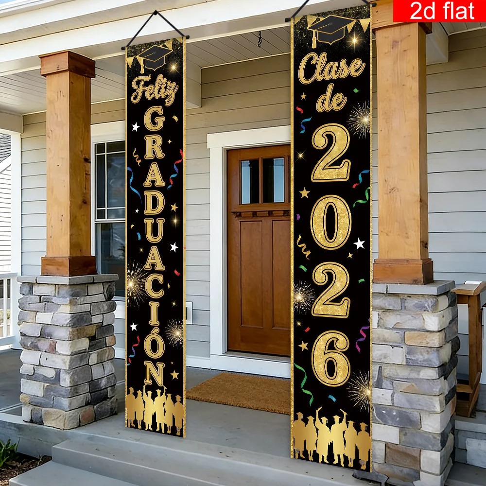 Feliz Graduacion Klasse van 20 - Party Banner Gold recensie en prijs